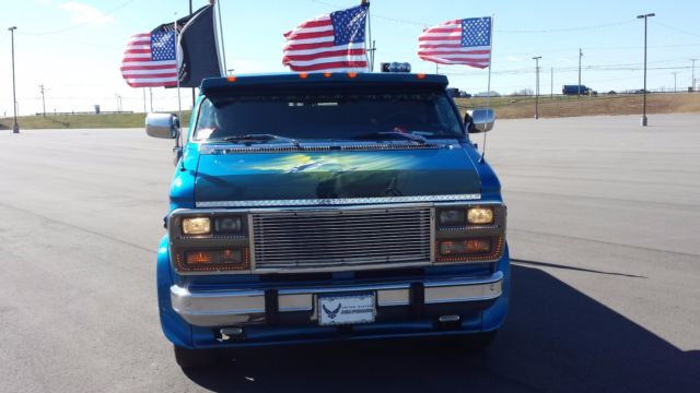 chopped 1992 chevy g20 van