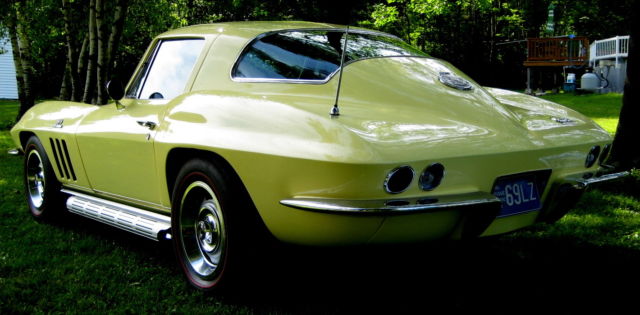 1966 coupe,sunfire yellow/black,rebuilt 425hpbig block nom,4spd,35k actual miles