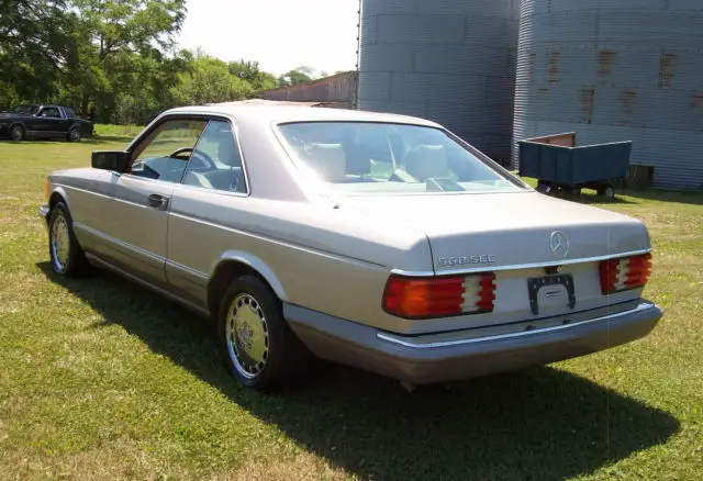 1991 560 sec last year production- made in germany cali collector car bargain!!