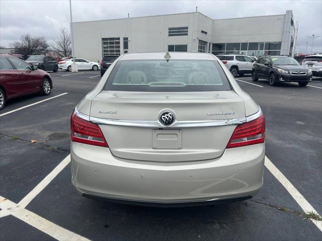 2016 buick lacrosse leather