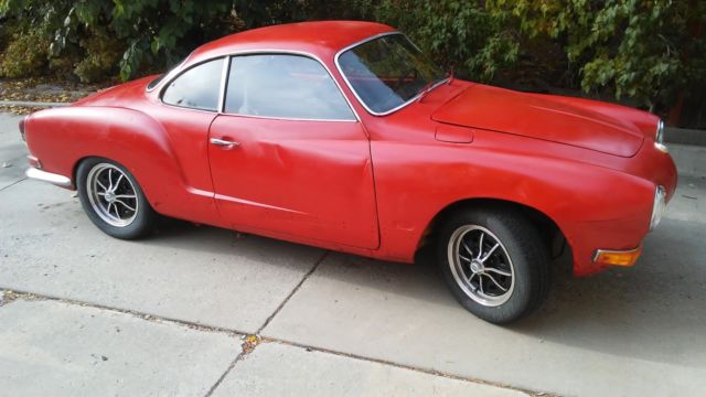 1971 karmann ghia runs great vw classic 1600cc dp