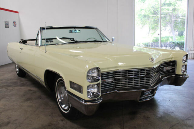 1966 cadillac eldorado 81658 miles cream convertible