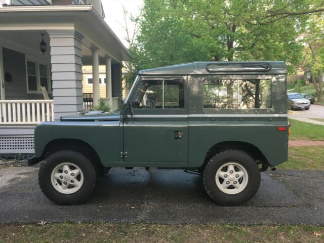 1971 land rover series iia- v8 drivetrain