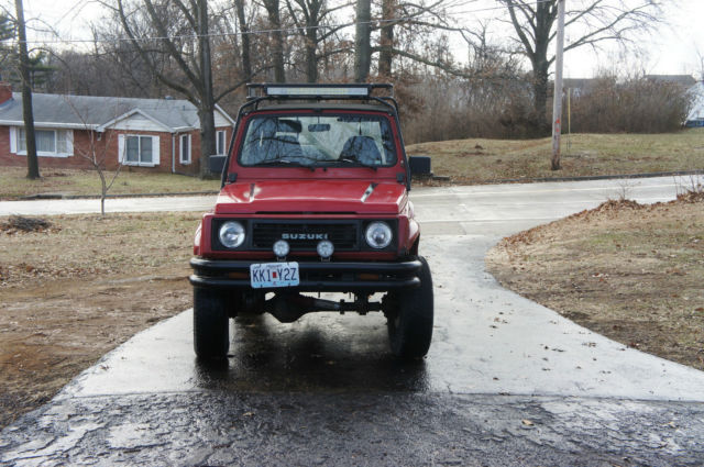 91 suzuki samurai on/off road smaller than a jeep