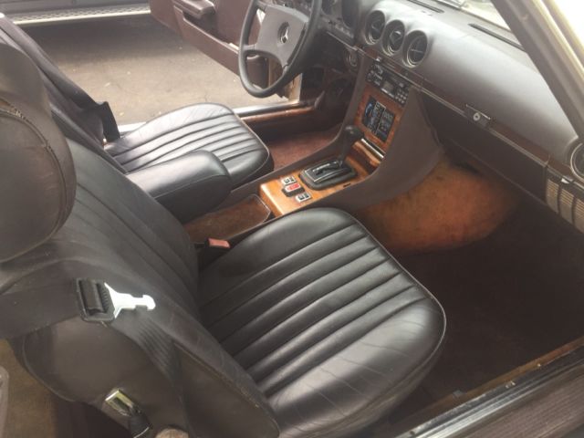 1981 mercedes 500 sl euro model