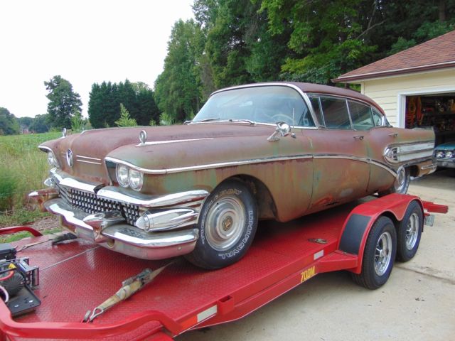 1958 58 buick super 4 dr ht