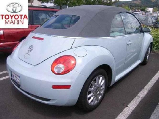 2006 volkswagen new beetle convertible 2.5l in san rafael, ca