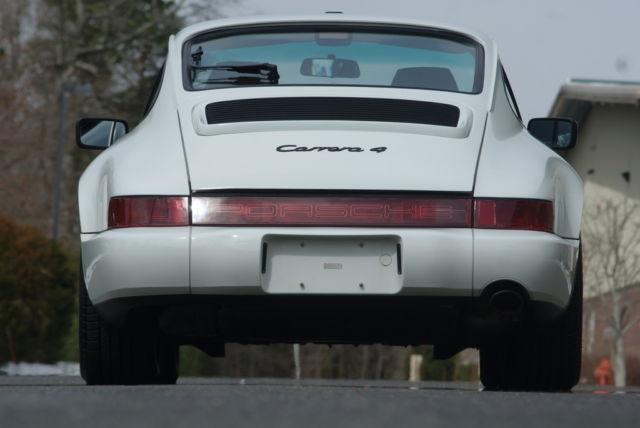 1989 porsche 911 carrera 4 all original museum quality example 10,604 miles