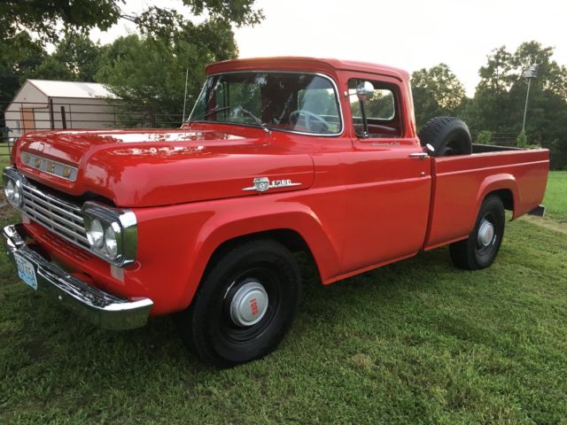 1959 ford f250 2wd 292 v8. one of a kind factory original
