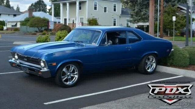 1968 chevrolet nova with ss badging 454ci v8 400-automatic 5800 miles ac no rust