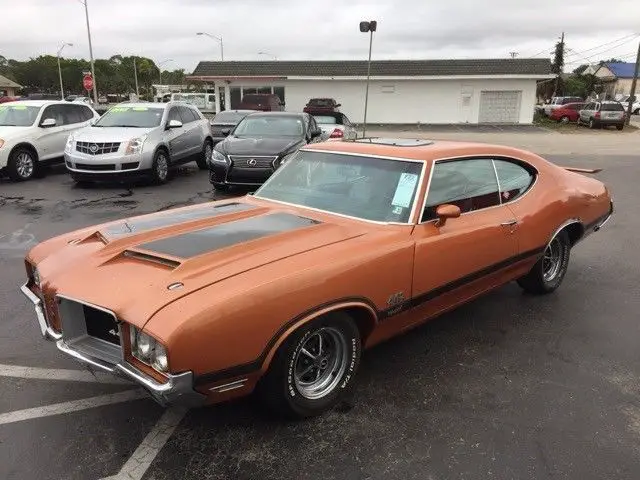 1971 oldsmobile 442 w30 40,259 miles bittersweet brown w-30 4 speed