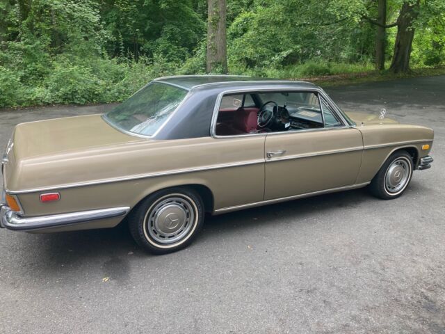 1970 mercedes-benz 250 c coupe coupe brown rwd automatic mb tex
