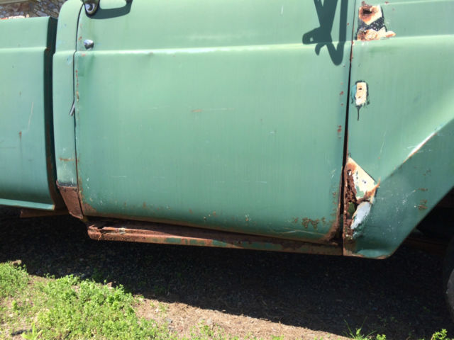1960 ford f100 pickup truck short bed v8 292 manual shop rat rod project