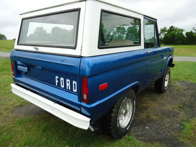 1972 ford bronco uncut 302 std on col nice daily driver look!