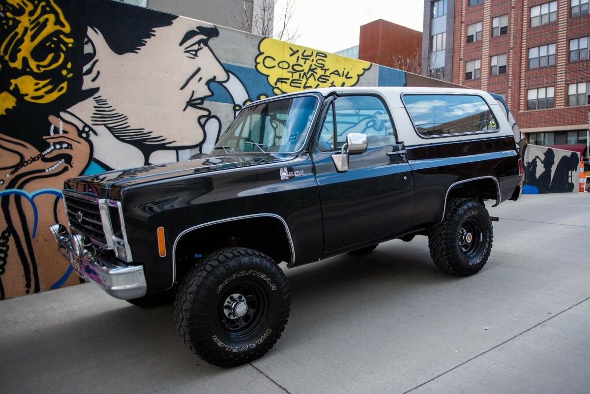 1975 chevy blazer cheyenne low miles, convertible