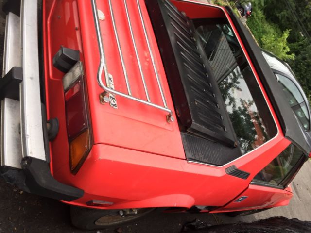 fiat x 1/9 1976 complete car for restoration