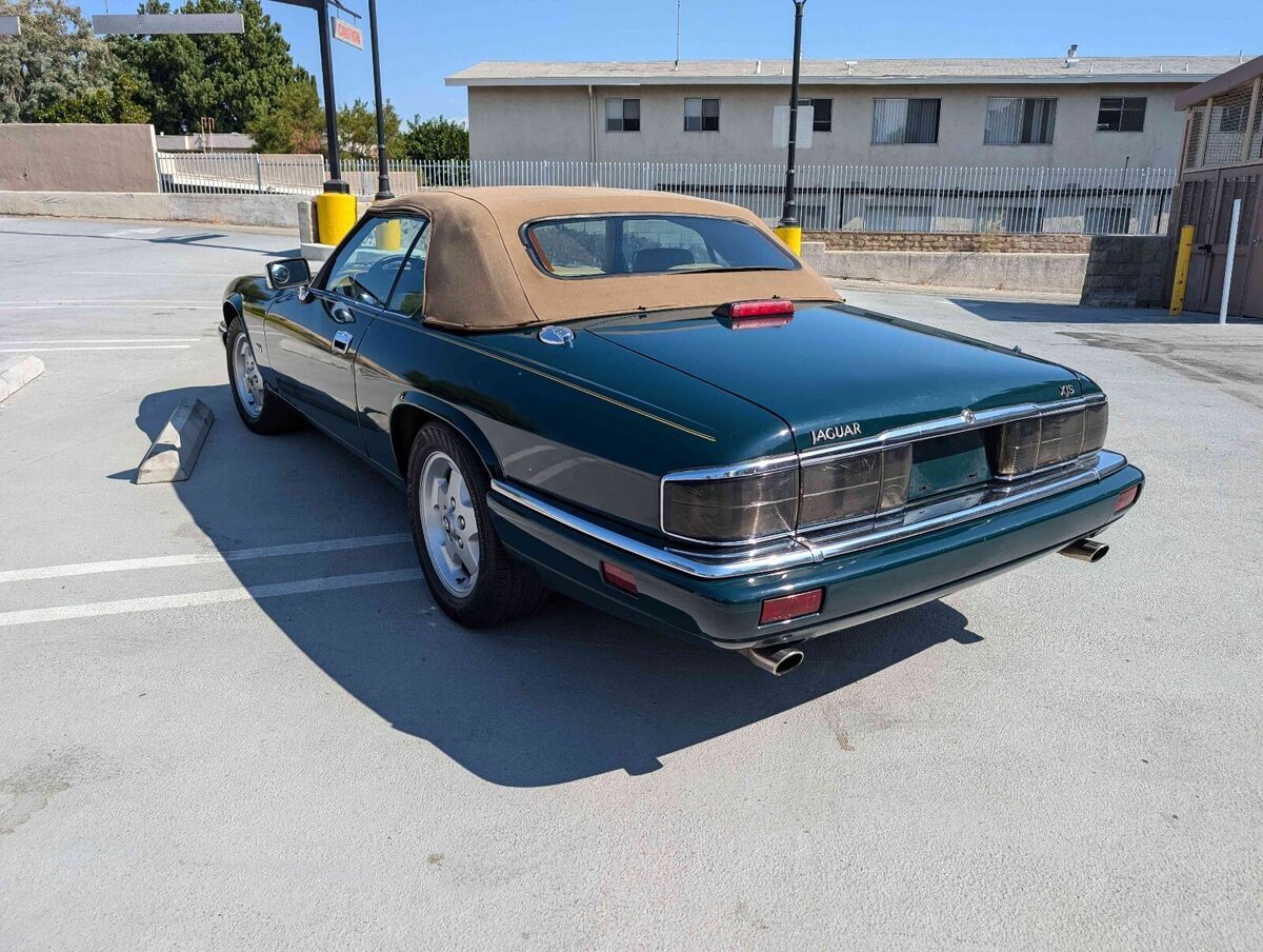 1994 jaguar xjs convertible green 2+2