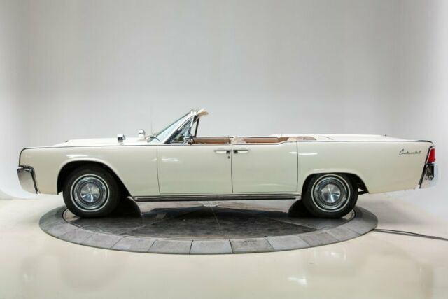 1963 lincoln continental 430 ci v8 3 speed automatic convertible ermine white