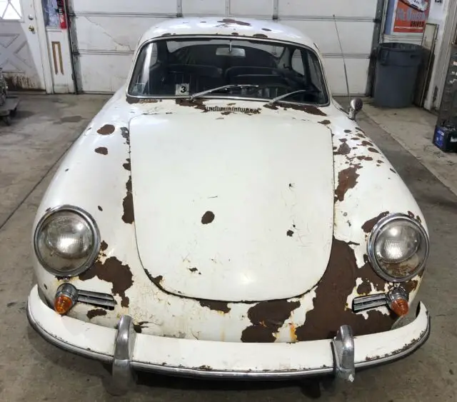 1964 porsche 356 c coupe barn find