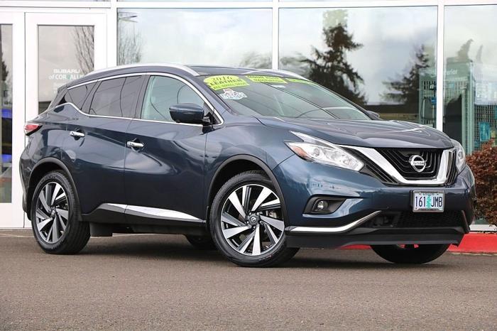 used 2016 nissan murano platinum corvallis, or 97330 for sale in adair village, oregon