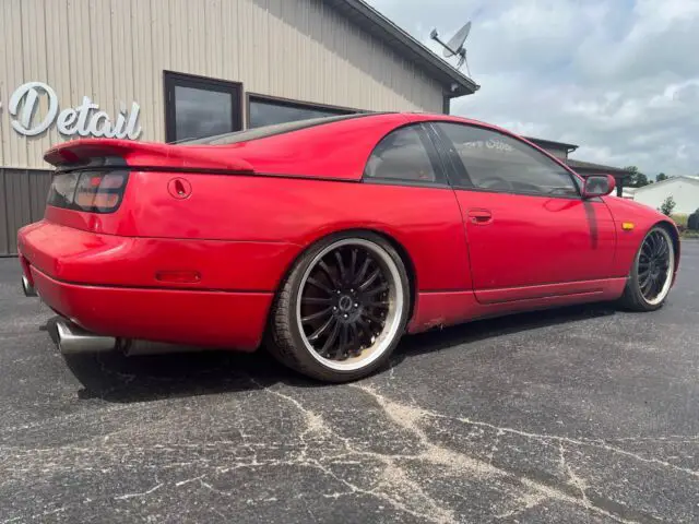 1980 nissan 300zx red rwd manual