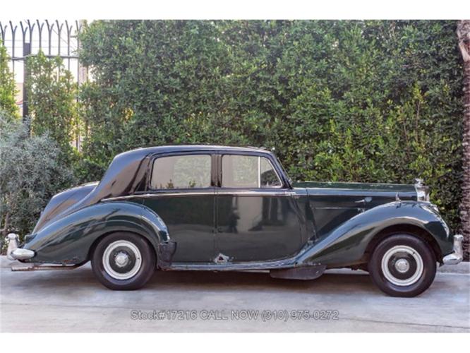 1956 bentley saloon in beverly hills, california