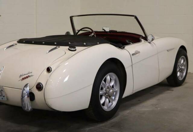 1962 austin-healey 3000 tri-carb 0 miles white convertible i6 3.0l manual 5-spe