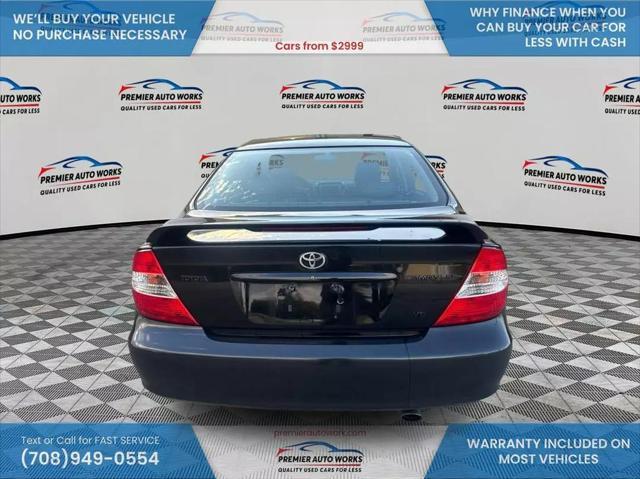 2002 toyota camry se v6
