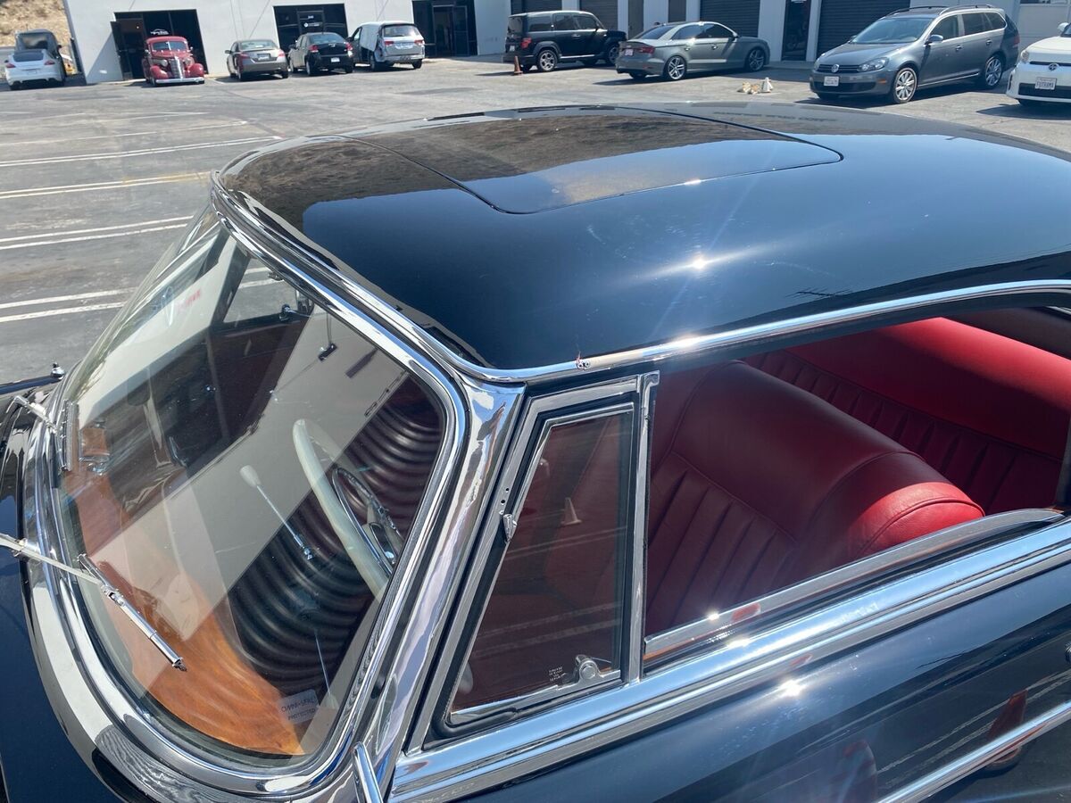 1958 mercedes-benz 220 s coupe coupe black