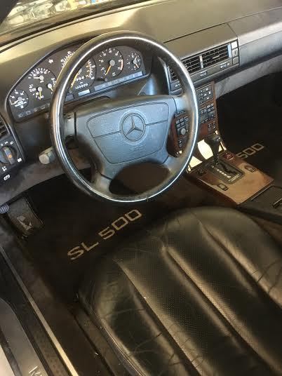 mb500sl, san diego car, 99293 mi, conv plus hardtop, a/c, c/c exlnt condition
