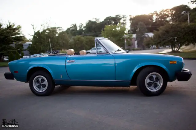 1978 fiat 124 spider (1.8l engine) *no reserve*