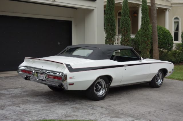 1971 buick gsx stage 1 455 convertible tribute, ac, power top, automatic