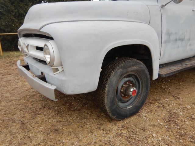 1953 ford f250 4x4 360 4 speed rust free truck !!