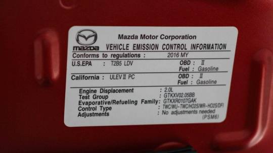 2016 Mazda Mx-5 miata