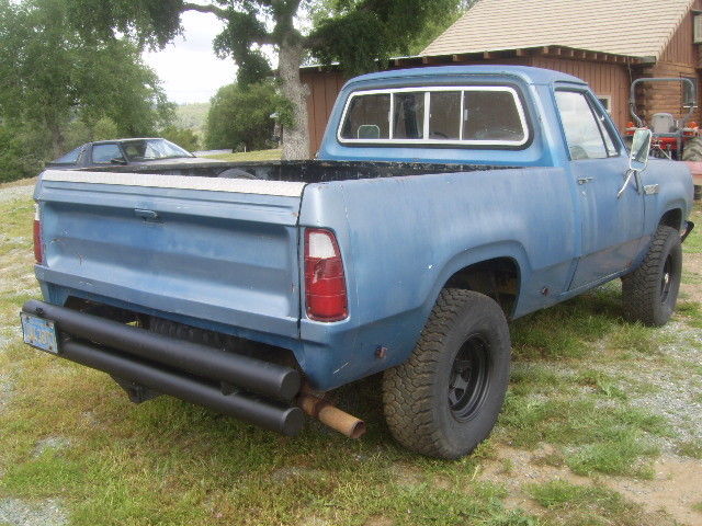 1980 dodge custom 150 power wagon 4x4