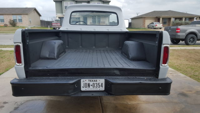 1966 ford f-100 base standard cab pickup 2-door 4.9l
