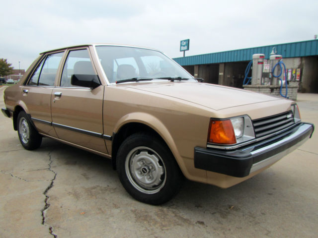 1983 mazda glc sedan 4 door original low miles 59,204 - excellent condition rare