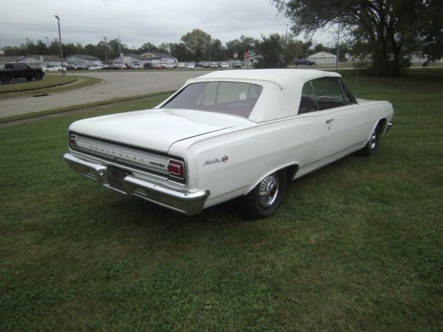 1965 chevy malibu ss convertable real 138 vin code chevelle one owner # matching