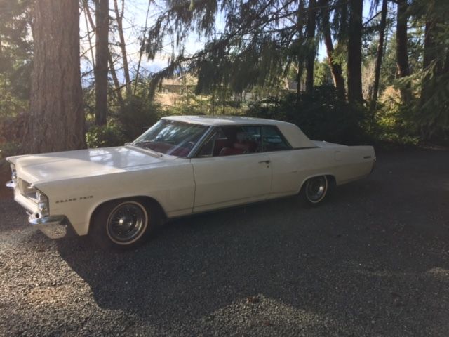 1963 pontiac grand prix white automatic