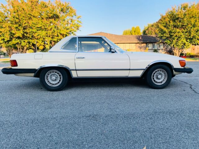 1977 mercedes benz 450sl, manila beige with brown interior