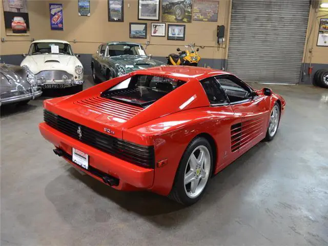 ferrari 512 tr - european spec model - only 22k miles - recent major service