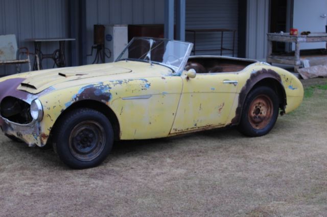 1957 austin healey 100-6 bn4 original numbers matching car