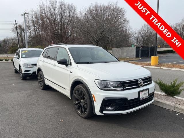 2021 volkswagen tiguan 2.0t se r-line black