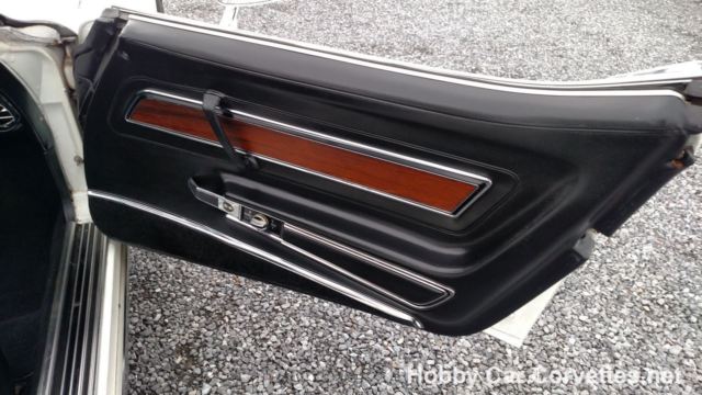 1975 white l82 corvette black leather int 37k original miles!
