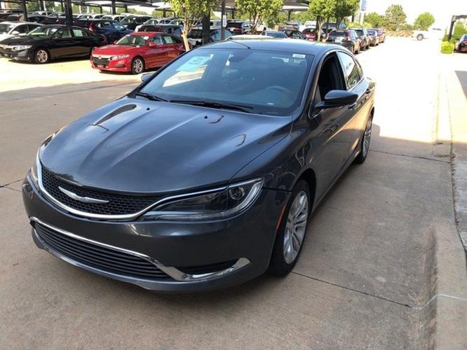 used 2015 chrysler 200 limited tulsa, ok 74133 for sale in tulsa, oklahoma