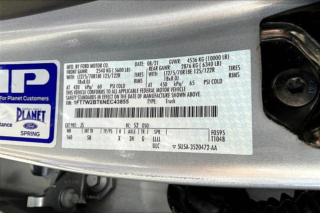 2022 ford f-250 lariat
