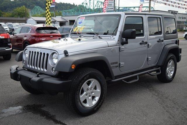 used 2018 jeep wrangler jk 4wd unlimited sport ashland, ky 41101 for sale in ashland, kentucky