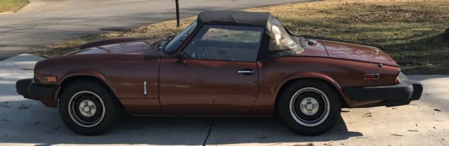 1979 triumph spitfire convertible with hardtop