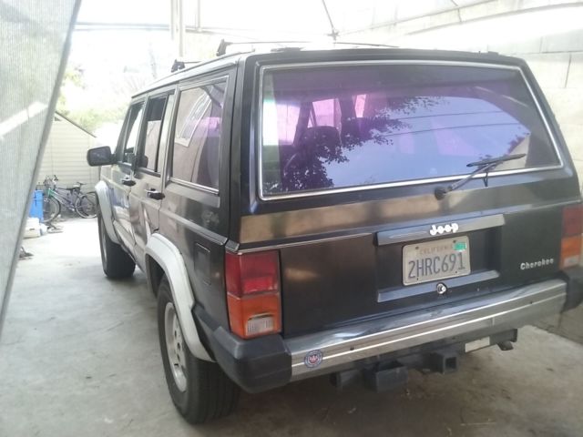 1988 jeep cherokee black 4.0