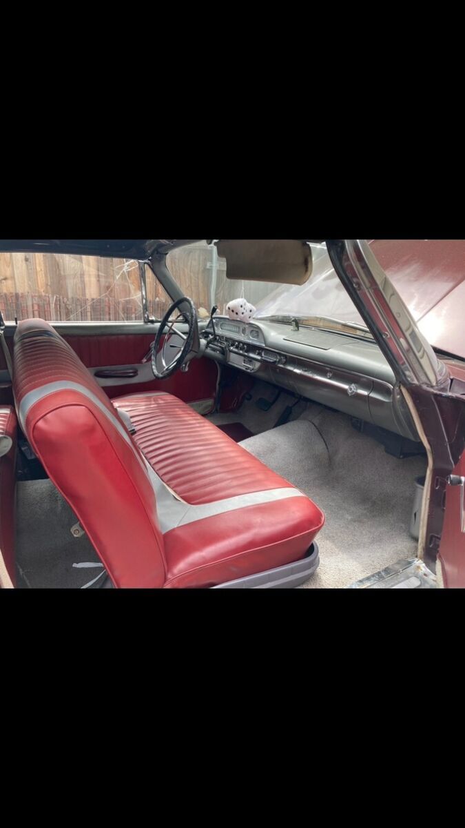 1960 ford sunliner. convertible 352 4b big block 300 hp factor duel exhaust